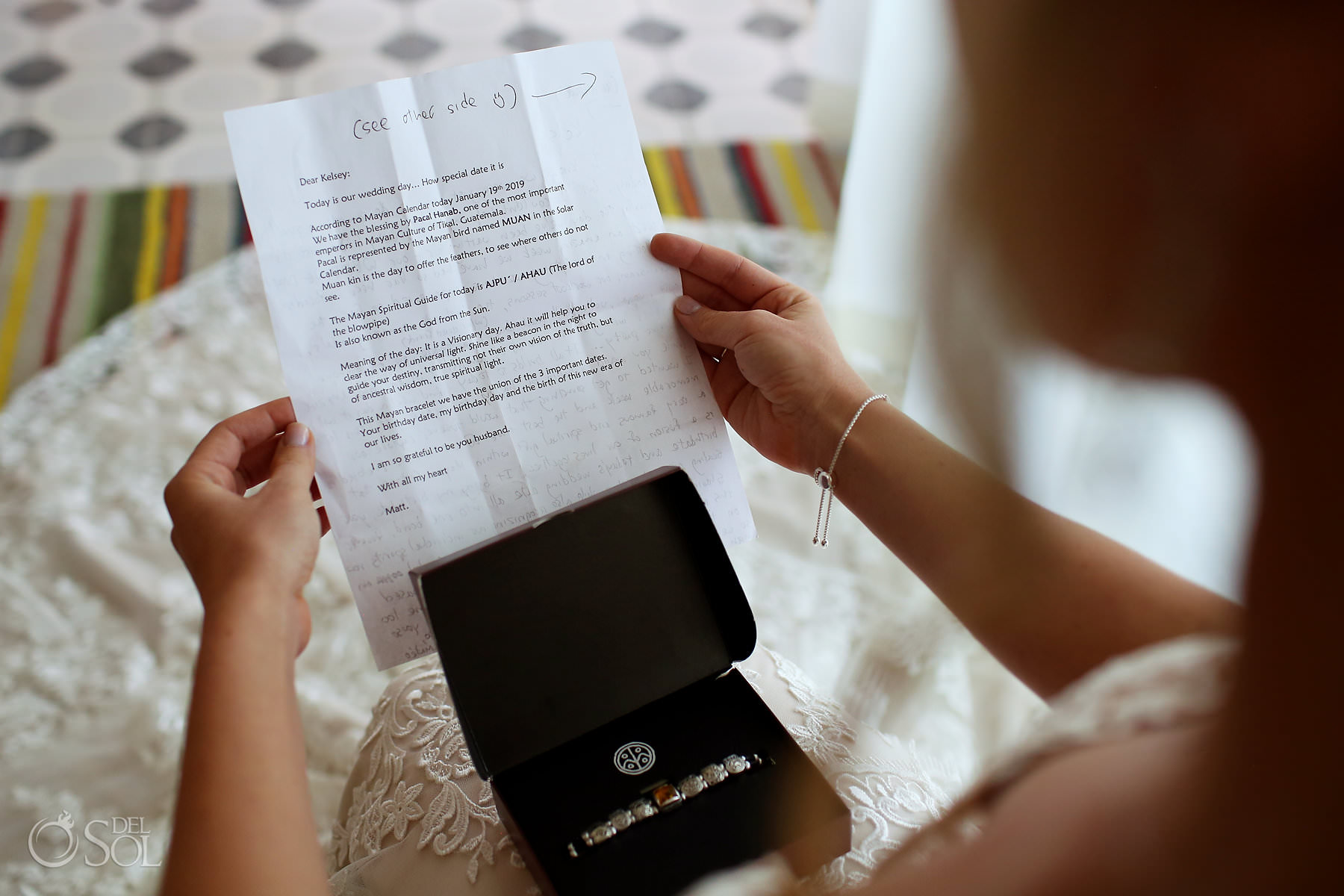 Andaz Mayakoba Wedding letter