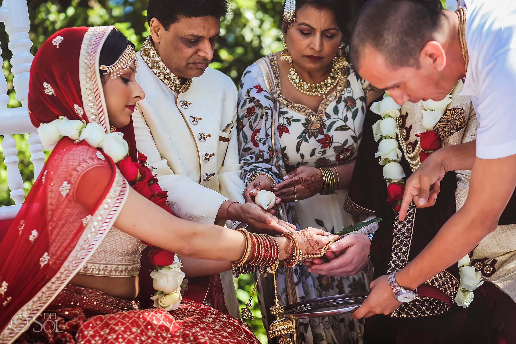 Mexico South Asian Wedding tradition Laja Homa Dreams Tulum Riviera Maya