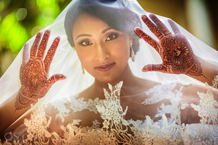 Henna Mehndi Bride Tulum Jewish wedding ceremony