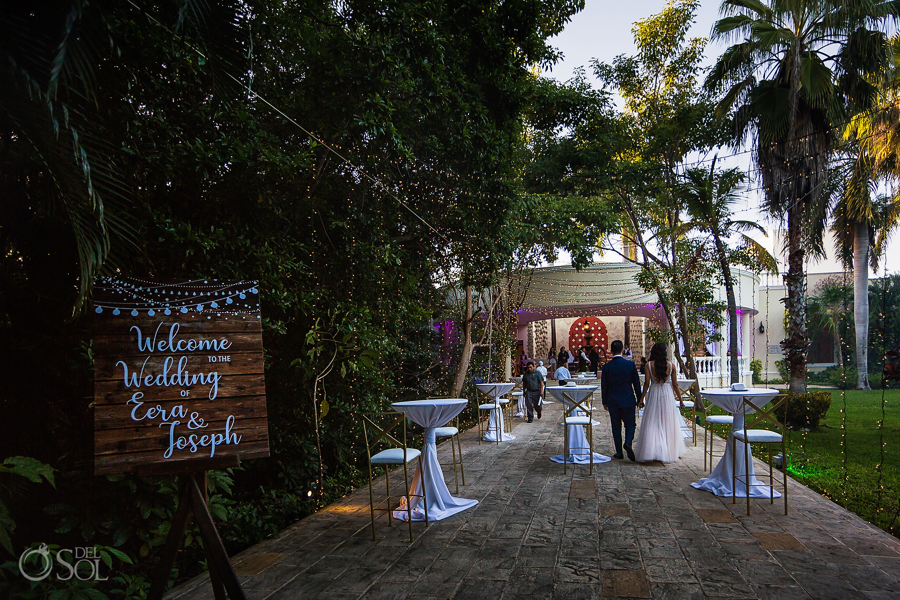 Outdoors wedding decoration ideas Tulum Jewish Wedding Reception