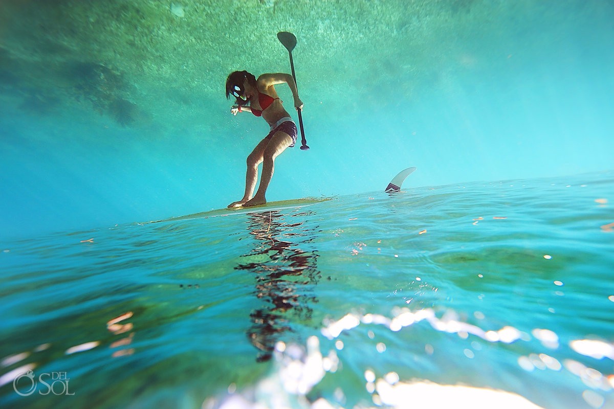 Yes to Mexico Yes to Stand Up Paddle SUP Cancun Adventure starts with del Sol Travels