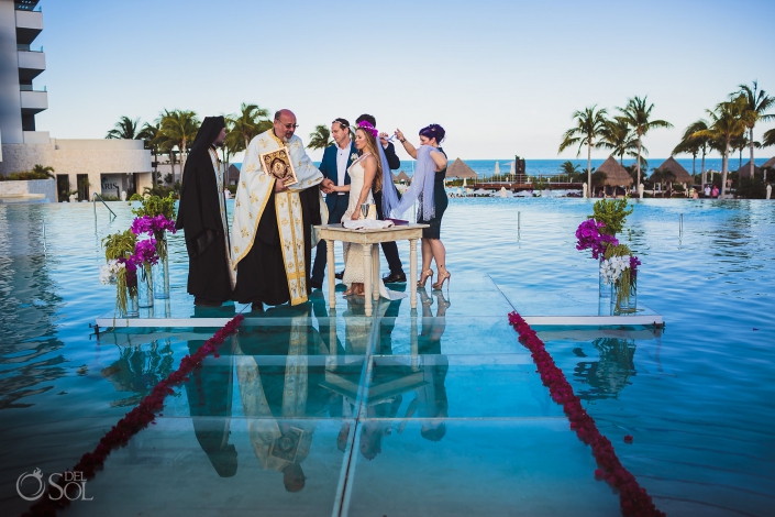 destination wedding dreams playa mujeres Riviera Cancun Mexico greek destination wedding traditions Dreams playa mujeres