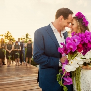 bride and groom greek destination wedding Dreams playa mujeres