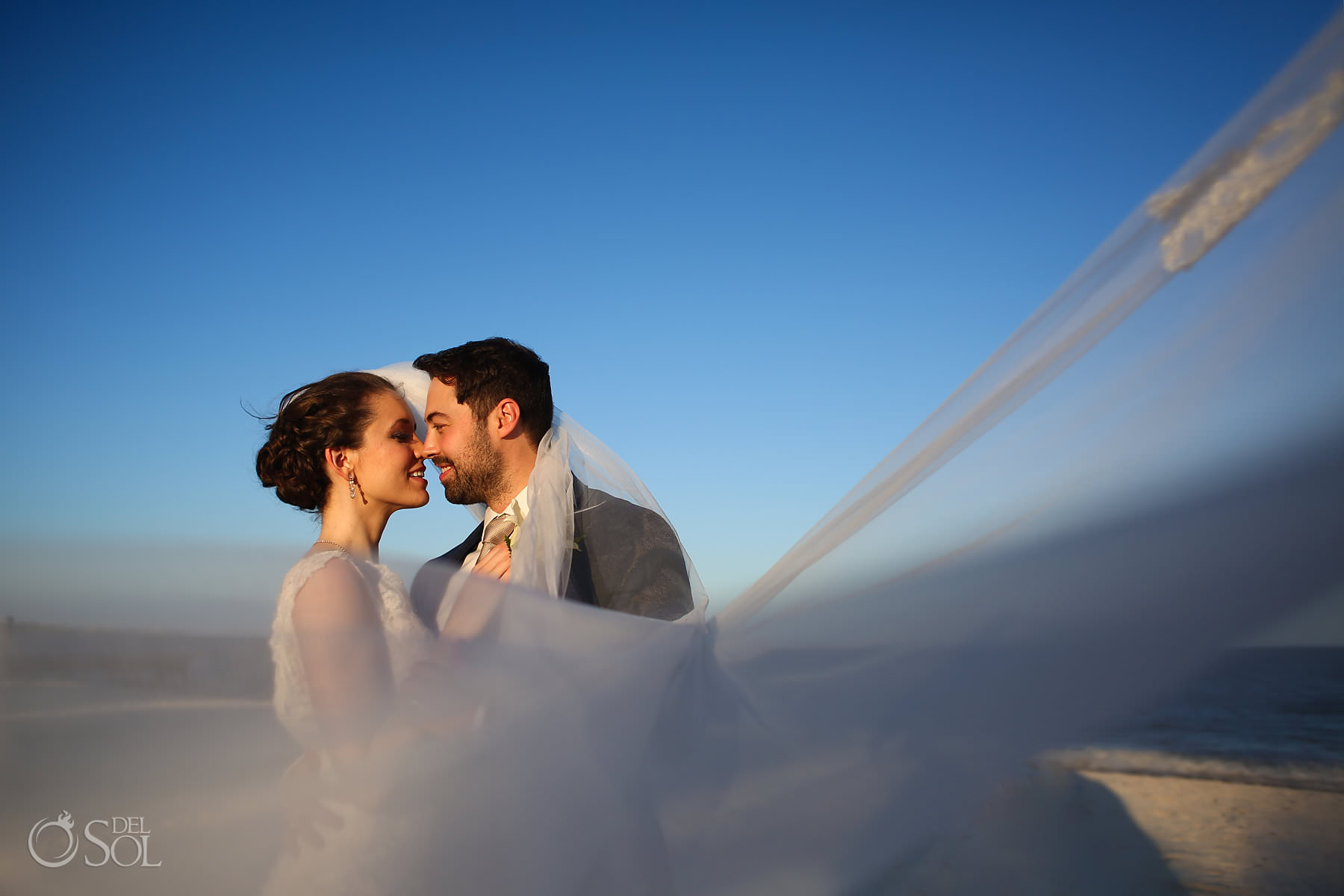 Secrets Capri Elopement bride and groom 