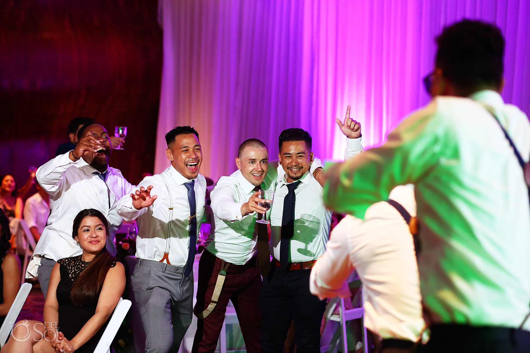Fun wedding reception Secrets The Vine Cancun