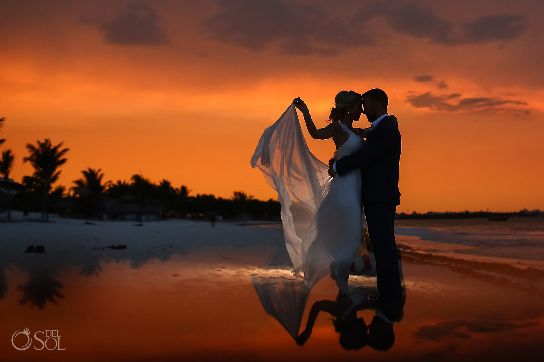 Secrets Maroma Boho Chic beach Wedding Riviera Maya Mexico