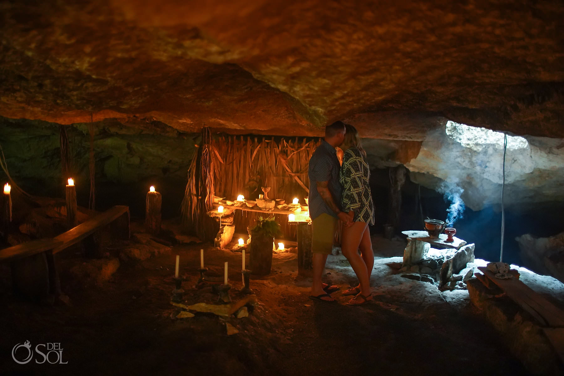 underground cave ceremony proposal Playa del Carmen photographer