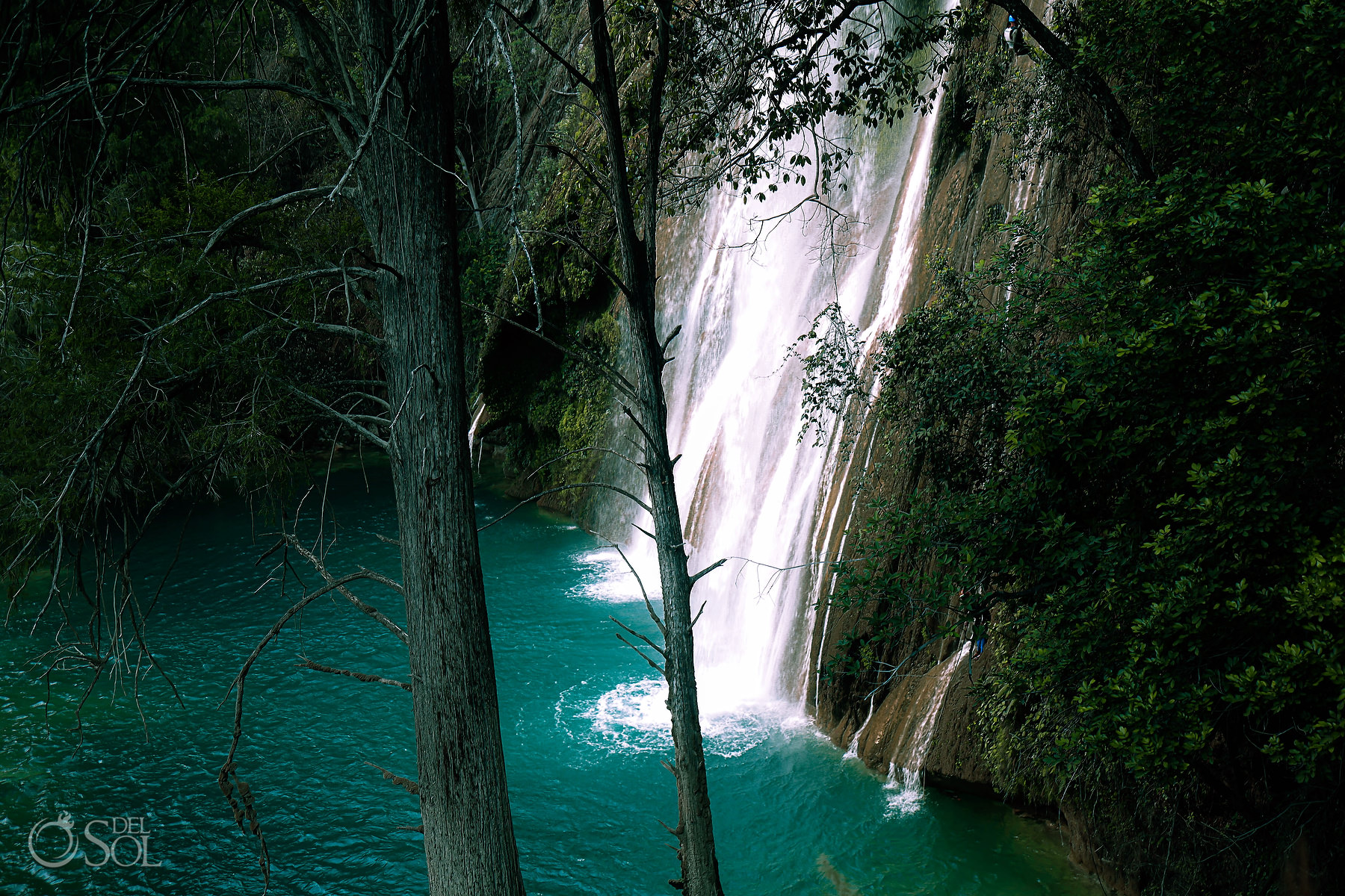 Waterfall Vow Renewal Experience Chiapas Mexico 