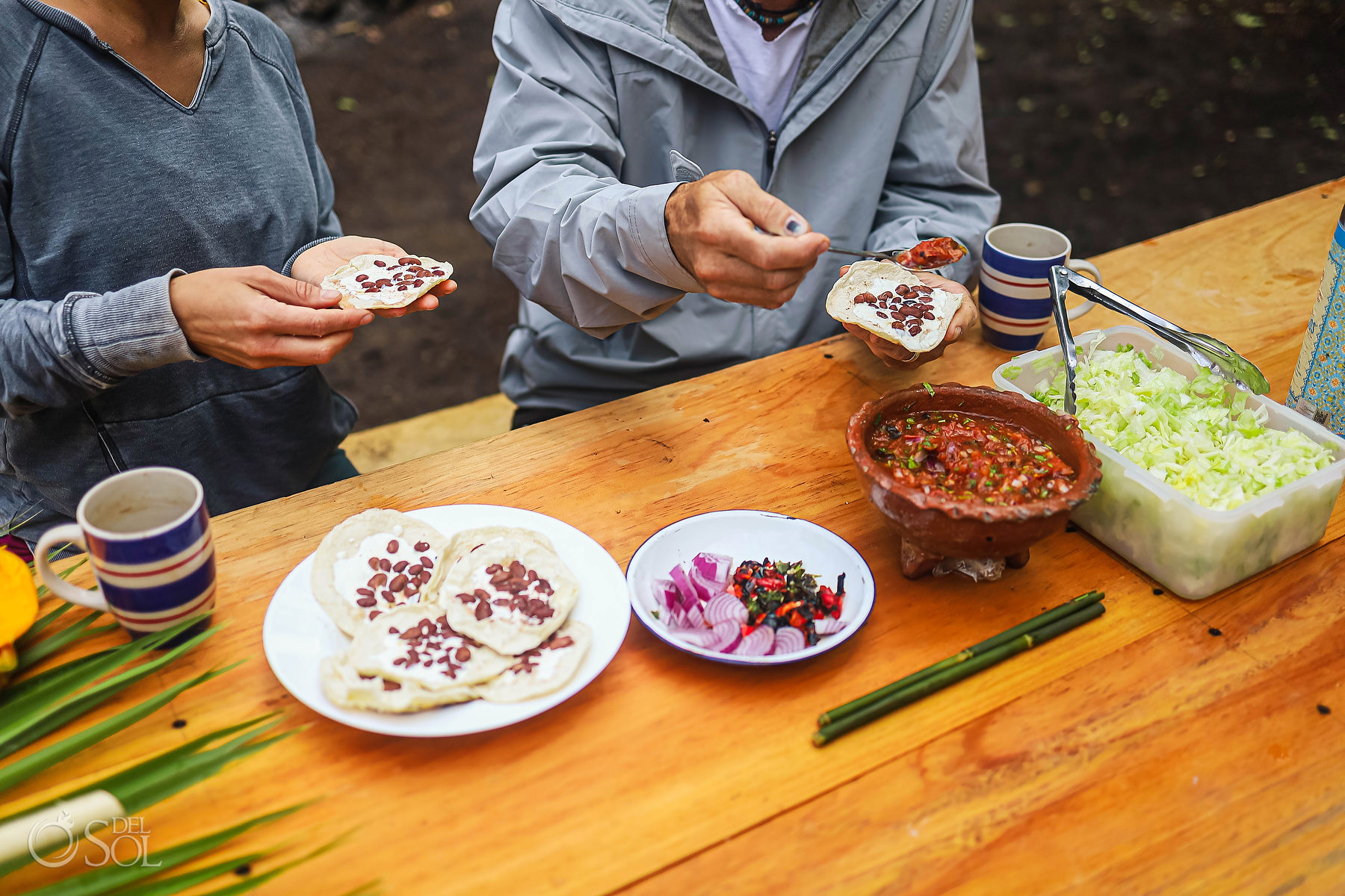 delicious local mexican food Chiapas