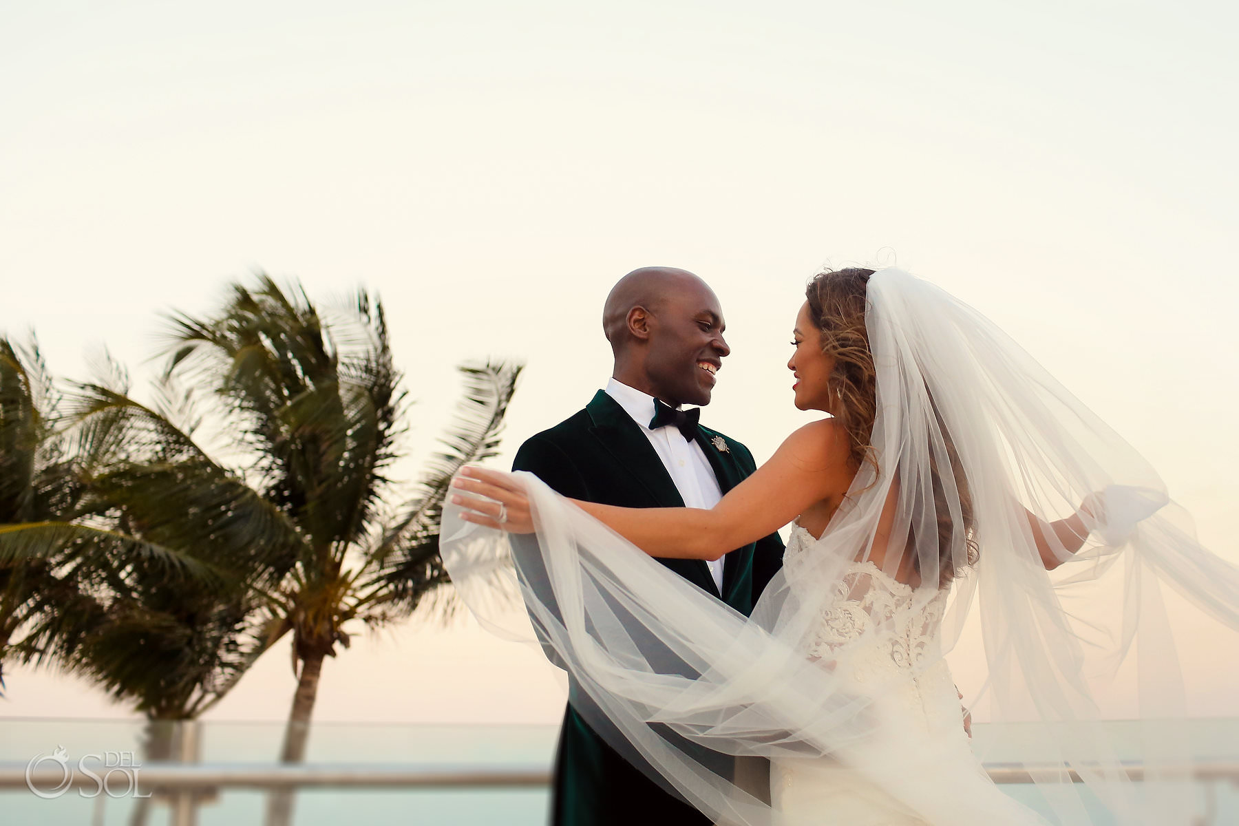 Riviera Maya rooftop terrace wedding ceremony locations Dreams Riviera Cancun Oceana Rooftop