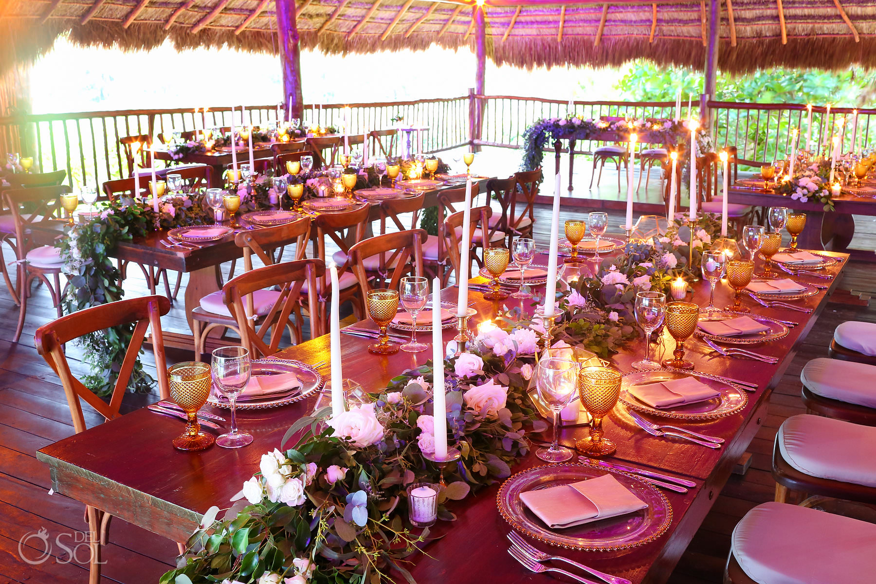 Wedding reception Labna Palapa akumal bay beach and wellness resort