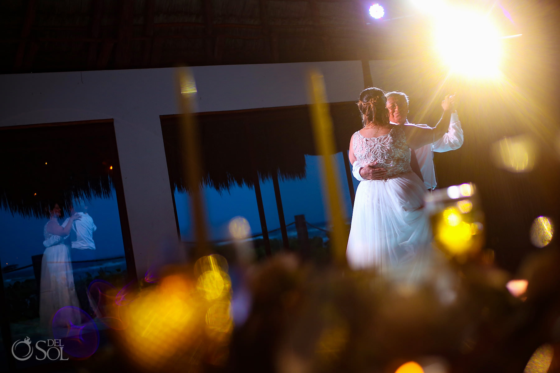 Father daughter dance Labna Palapa akumal bay beach and wellness resort 