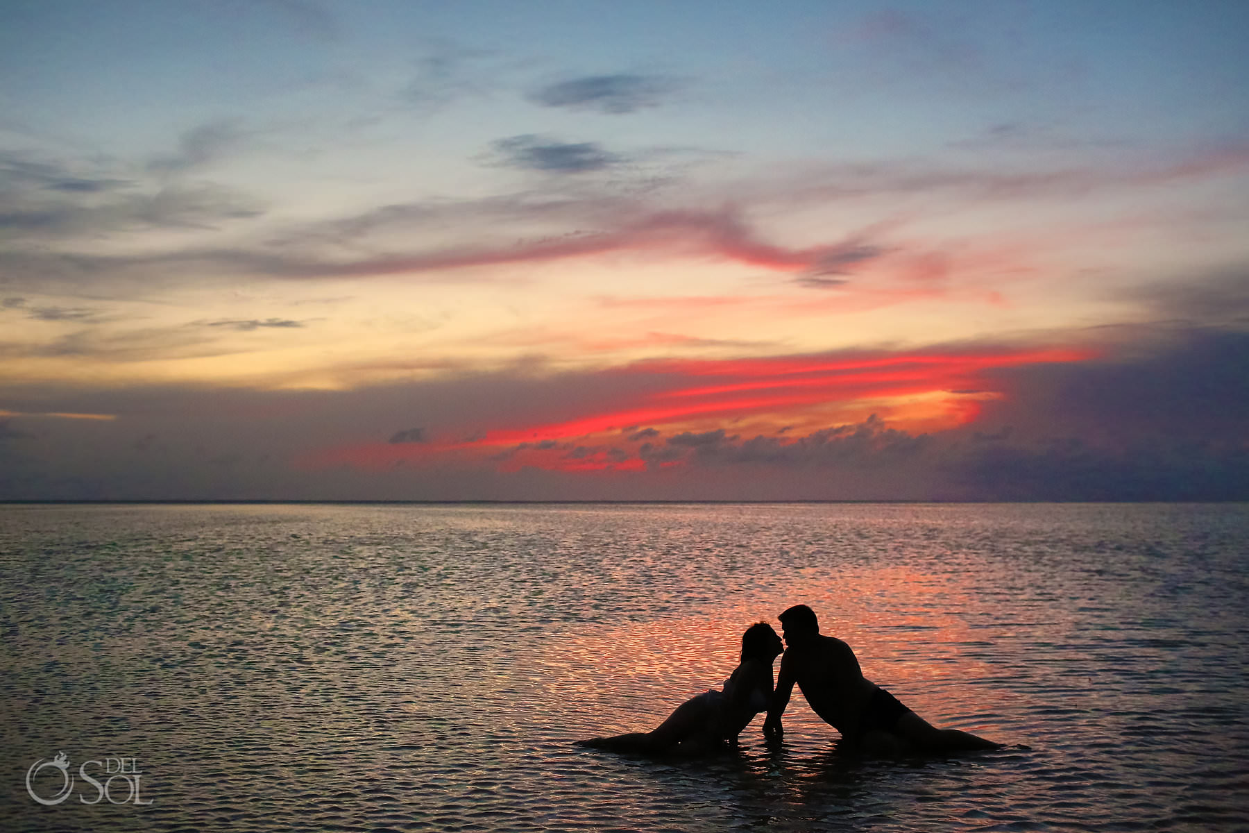 Playa Mujeres sexy couples boudoir session isla blanca