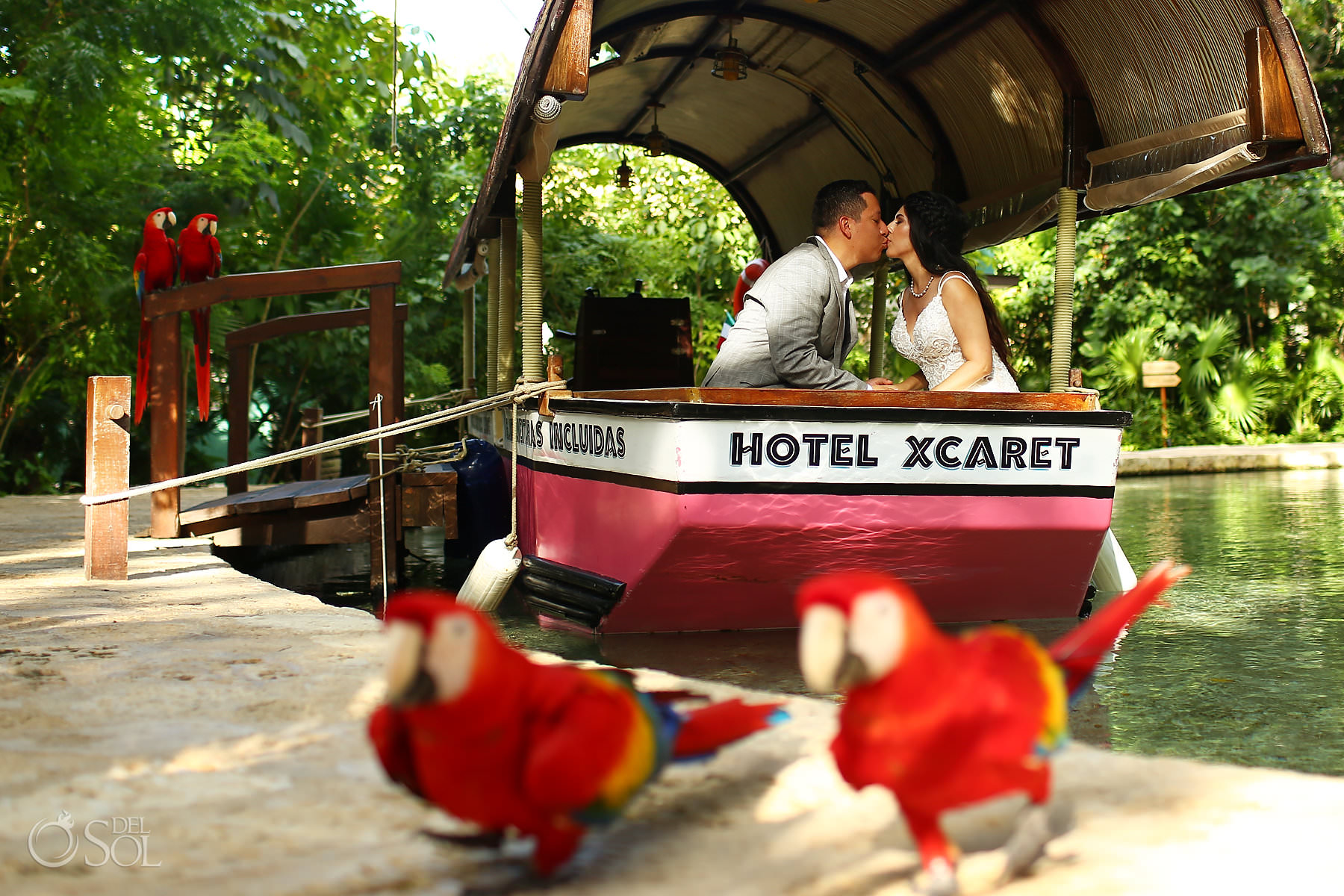 Scarlet Macaw Hotel Xcaret honeymoon adventure