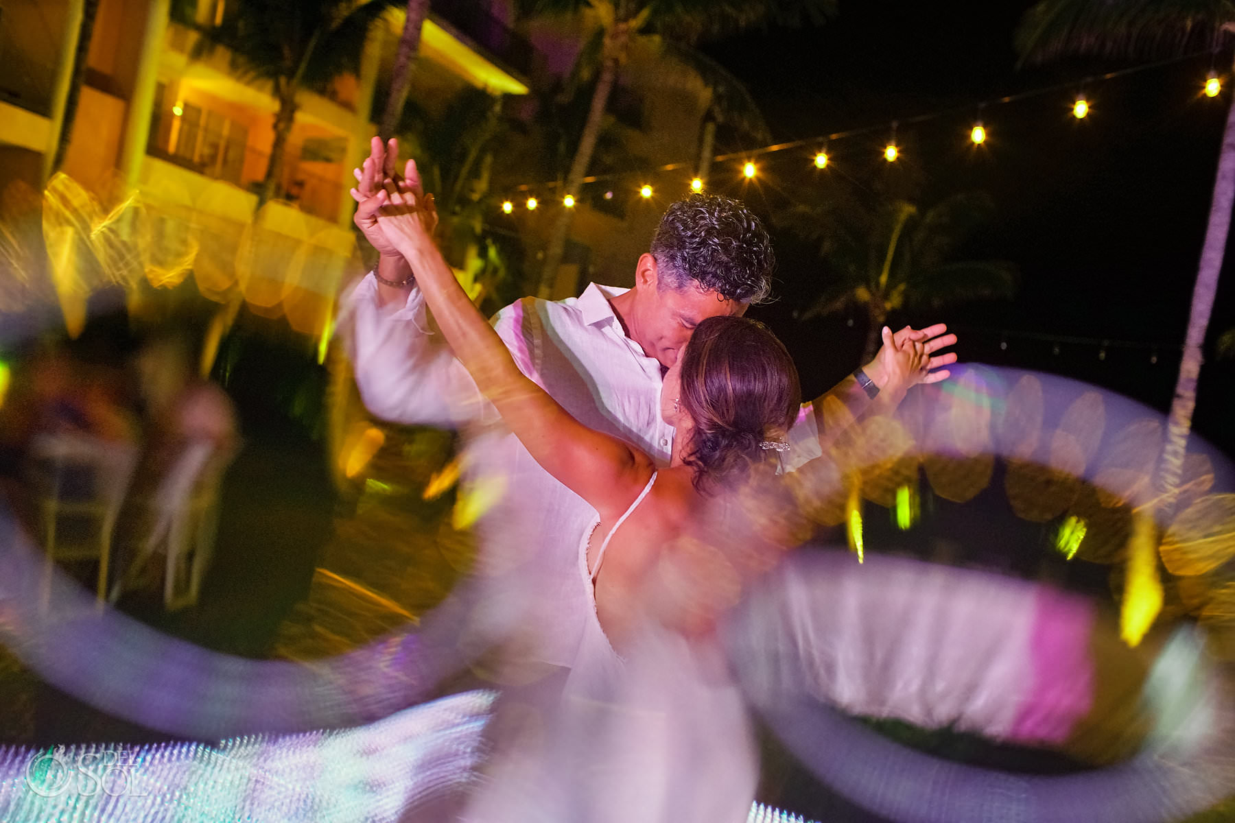 Mexico wedding first dance Riviera Maya 
