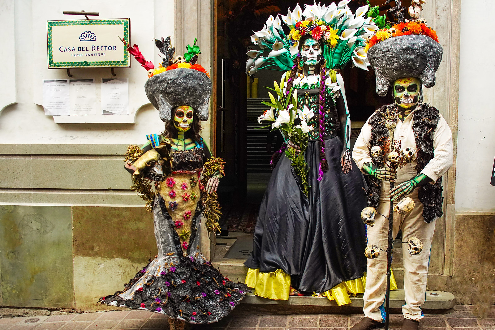 Casa del rector dia de los muertos