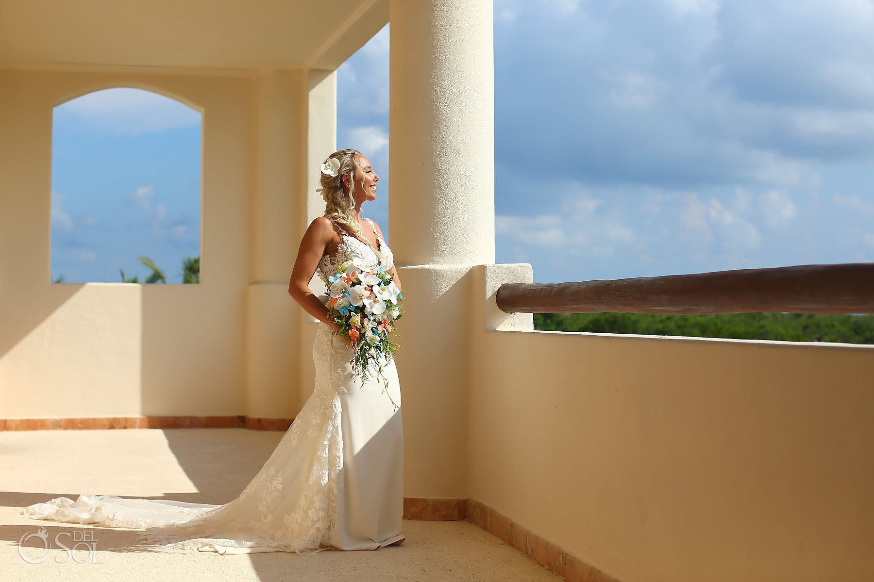 Secrets Maroma Wedding bride portraits