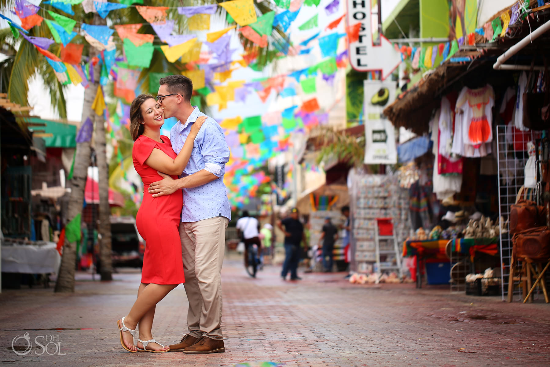 Engagement Photography 5th avenue playa del carmen