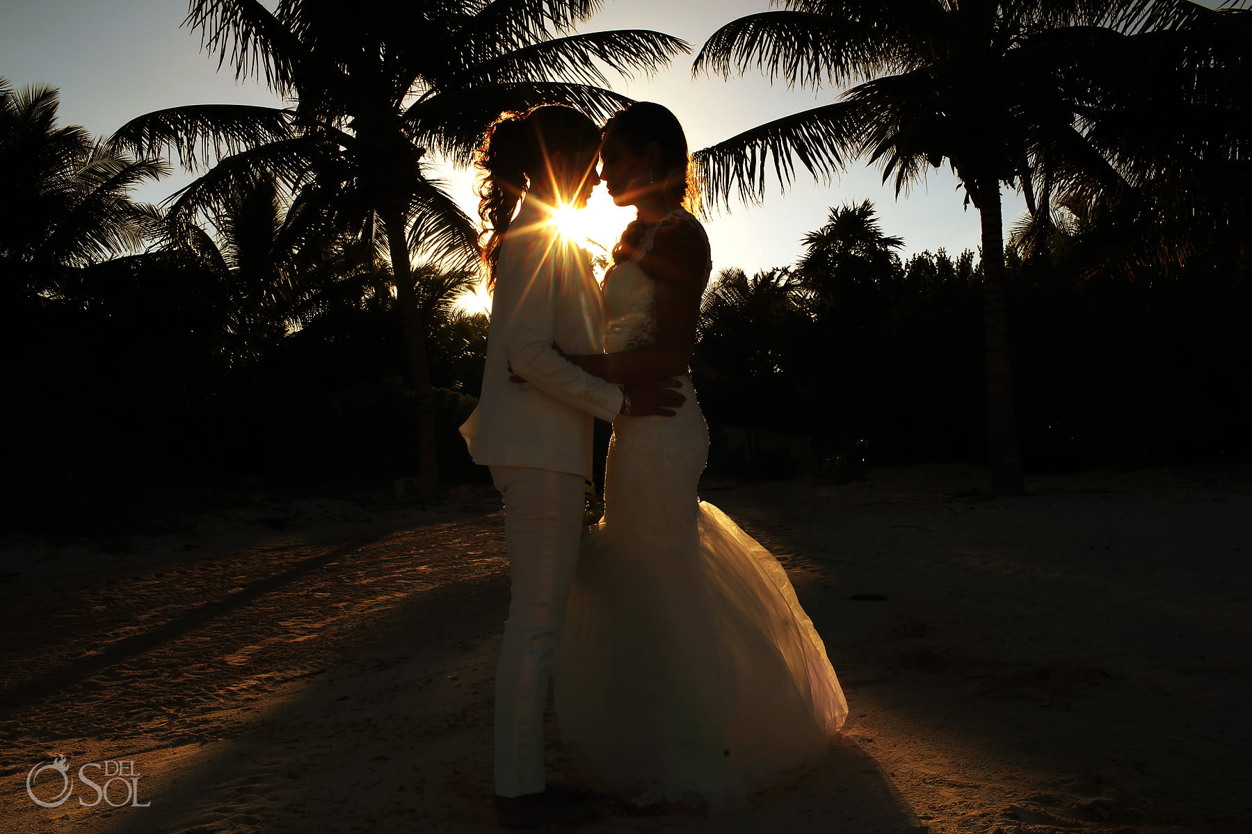 LGBT couple married in Mexico Same Sex Wedding Secrets Maroma Beach Riviera Cancun
