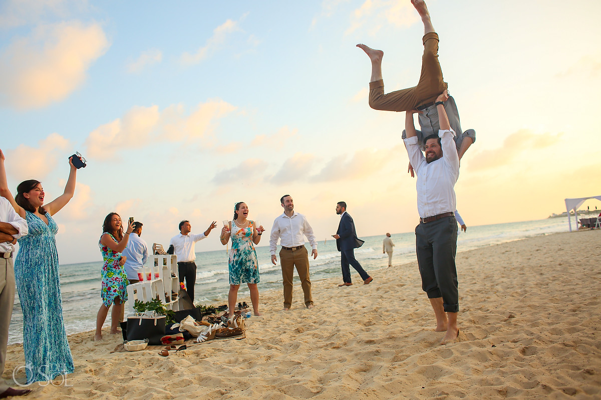 Patio Deck Now Jade Wedding, Puerto Morelos, Photos by Del Sol Photography