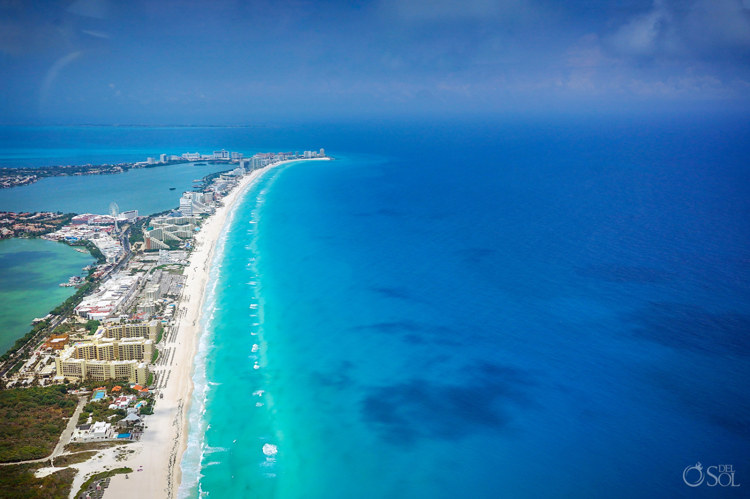 Cancun area aerial photography tour during 2020 quarantine
