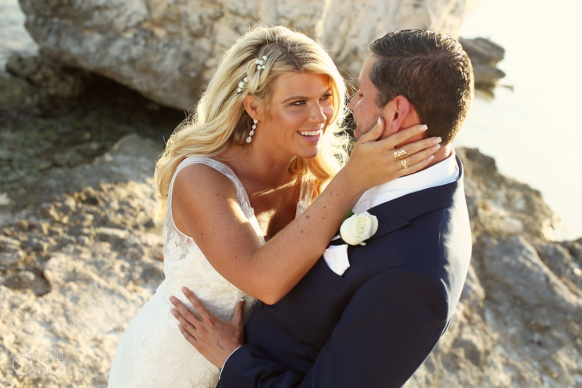 Hard Rock Catholic Wedding Riviera Maya San Charbel Chapel couples portrait session