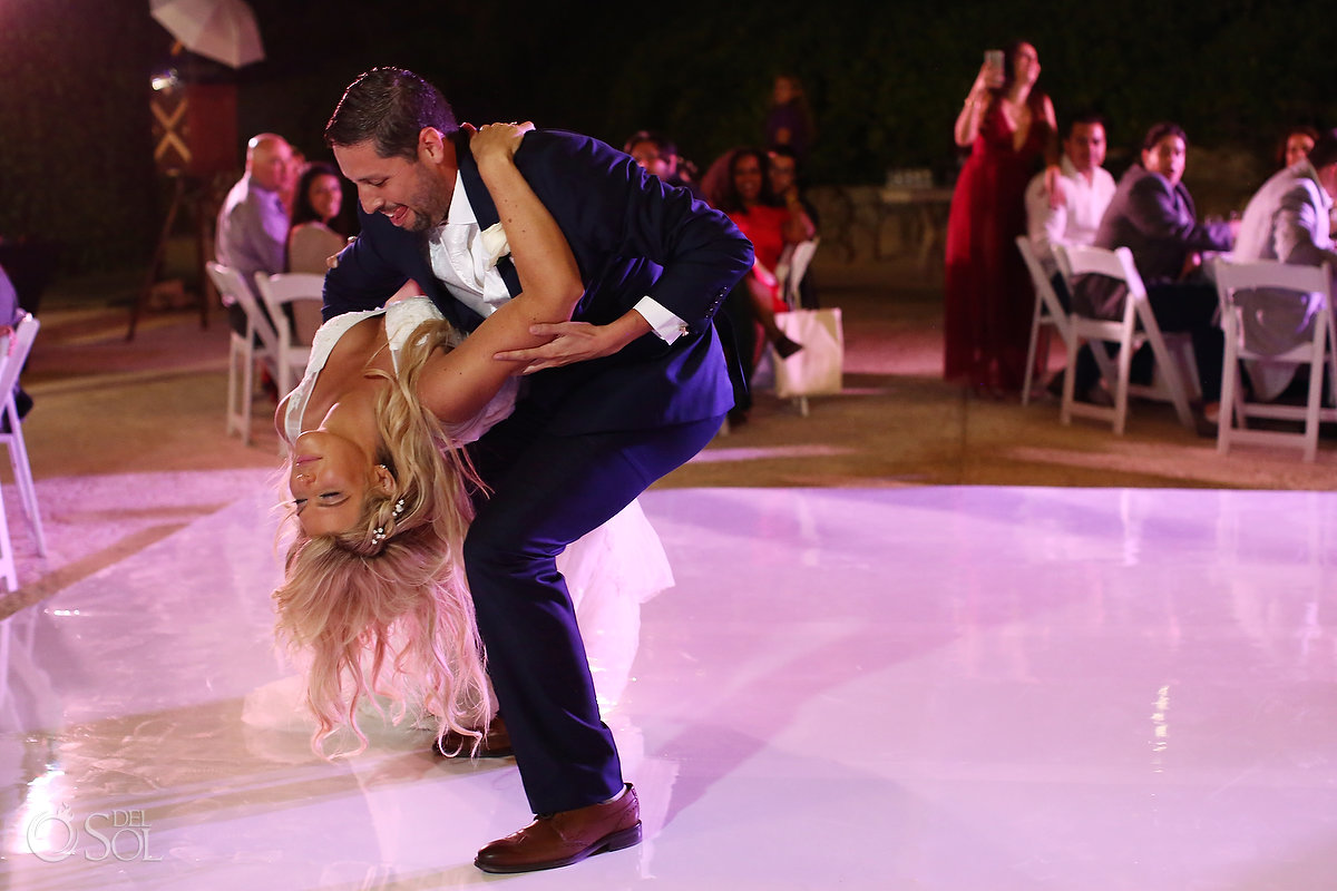 First dance Ocean Terrace Hard Rock Riviera Maya