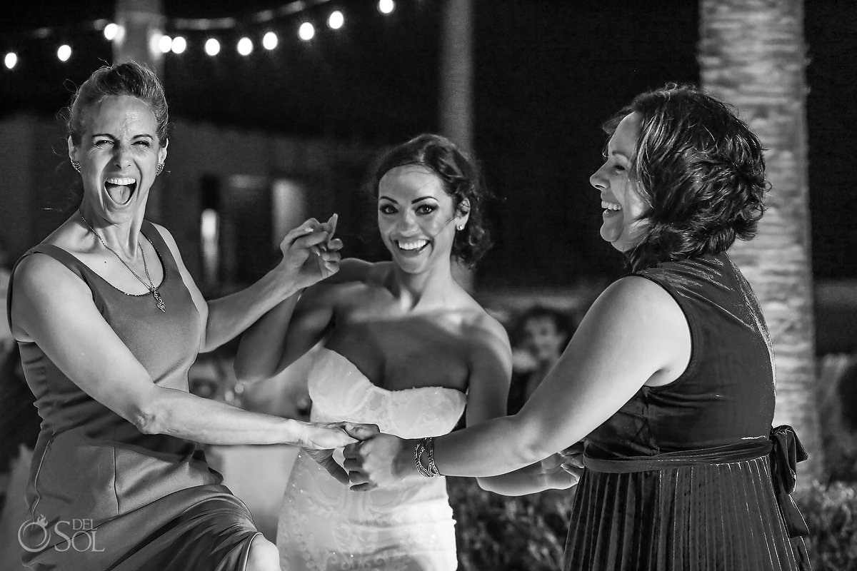 Bride first dance with mother Secrets Playa Mujeres