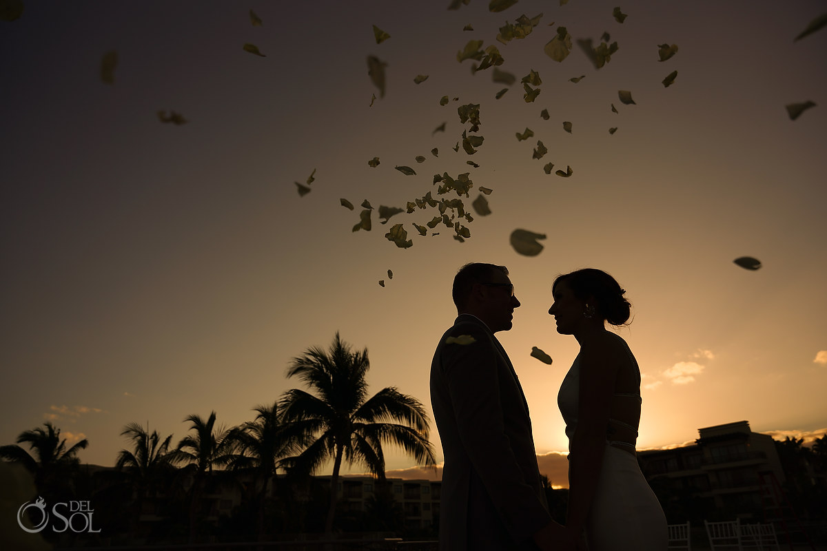 flower petals Dreams Riviera Cancun 