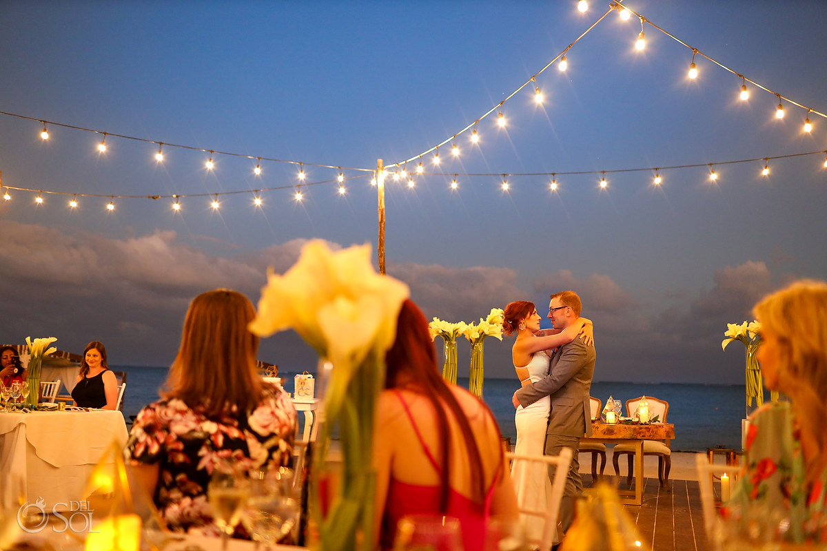 Dreams Riviera Cancun wedding first dance