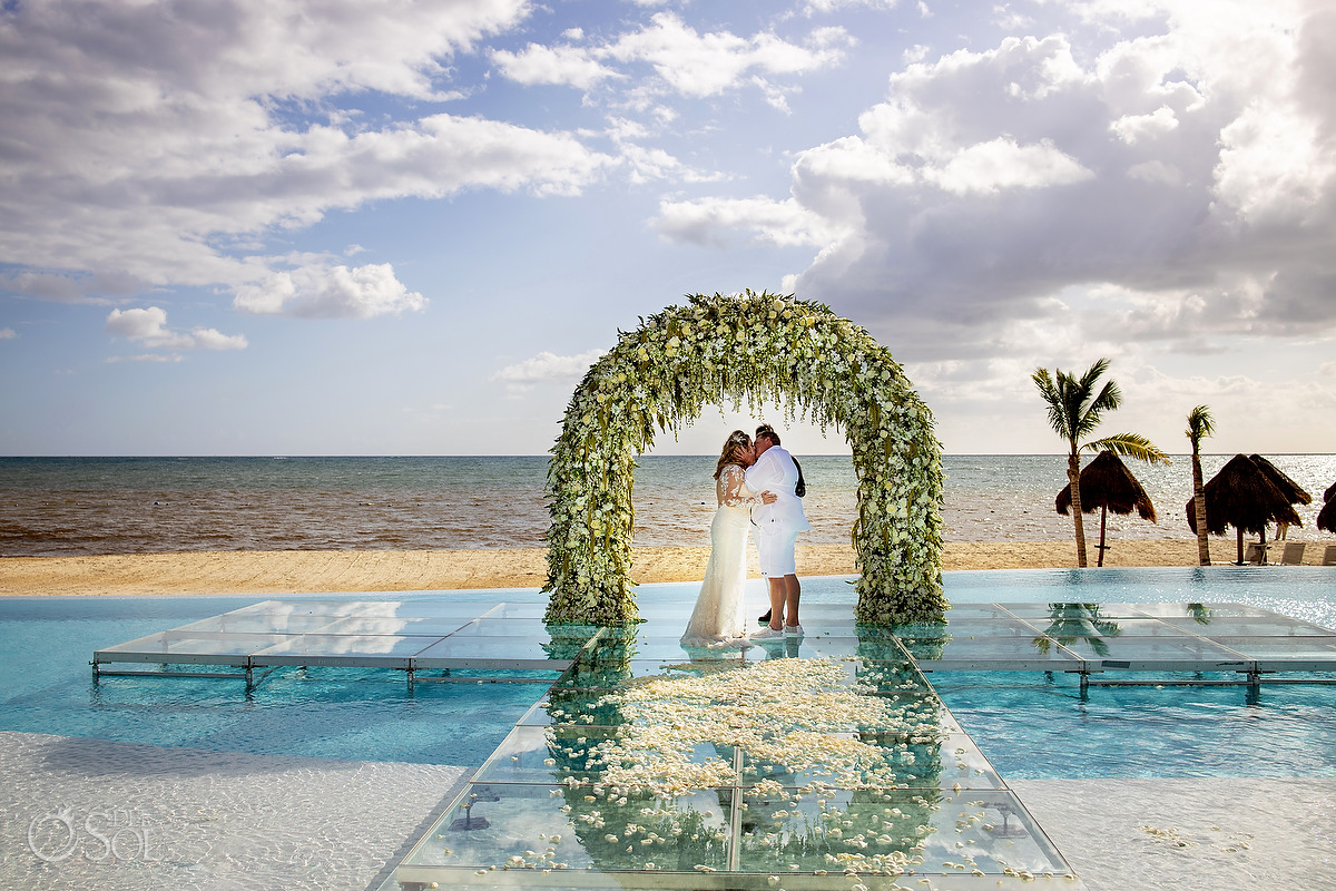 Dreams Natura Wedding, Riviera Cancun, Mexico.