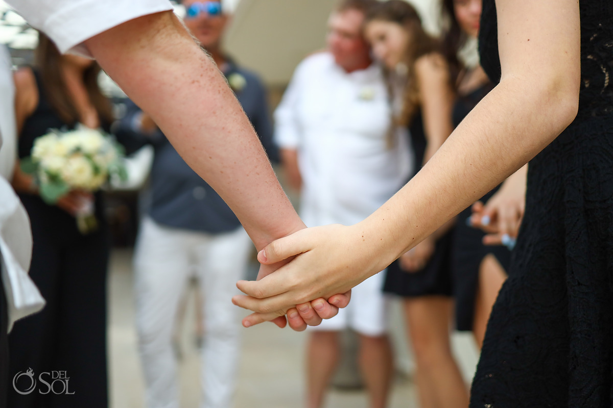 Include a prayer in your wedding reception Dreams Natura Riviera Cancun Mexico