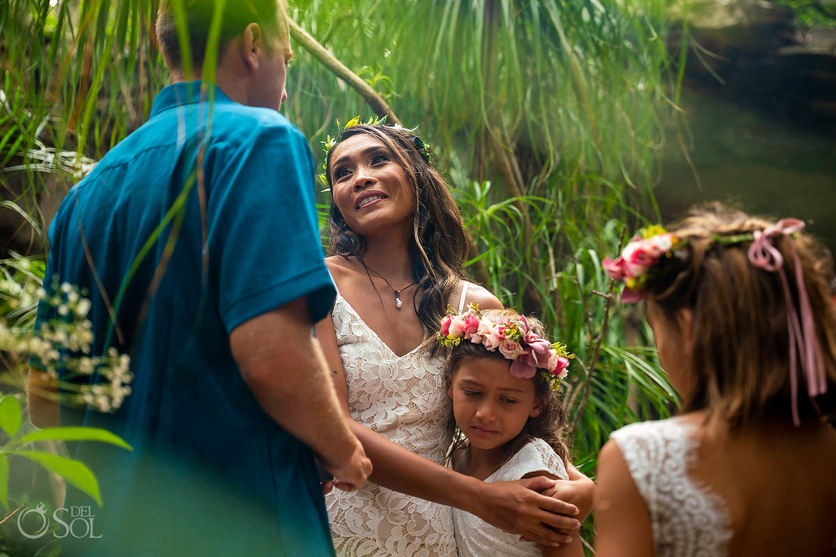 Show your children your family love with a Mayan Vow renewal in Mexico