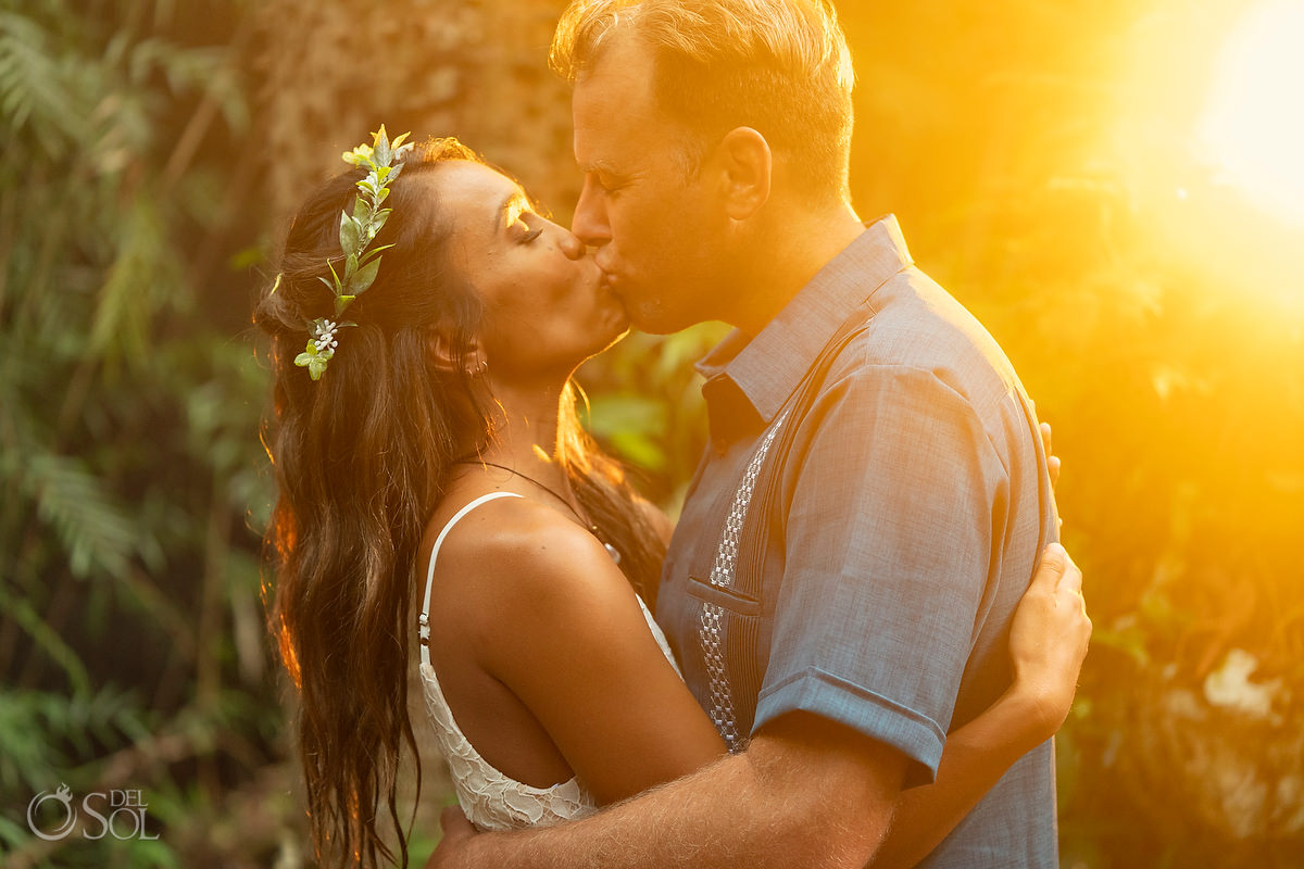 Mayan Vow Renewal 10 year anniversary cenote ceremony Riviera Maya Mexico