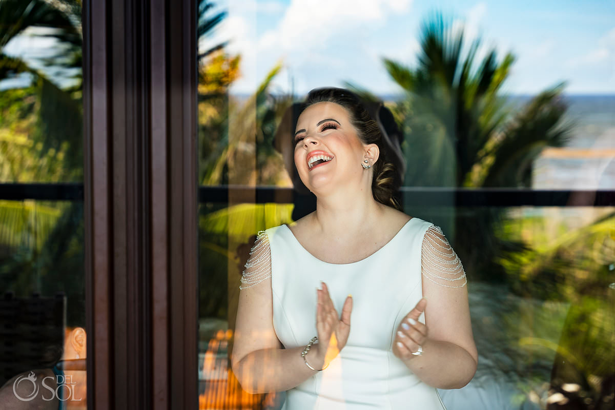 unico wedding photographer creative bride portrait