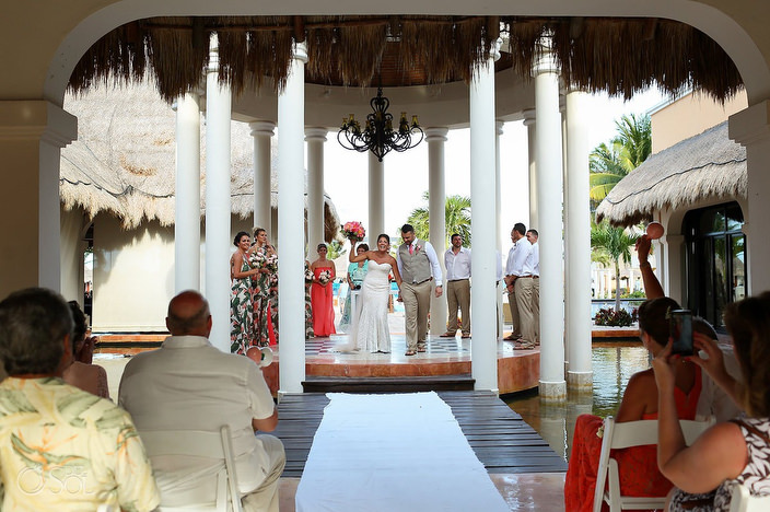 Dreams Sapphire Wedding gazebo Riviera Cancun Mexico