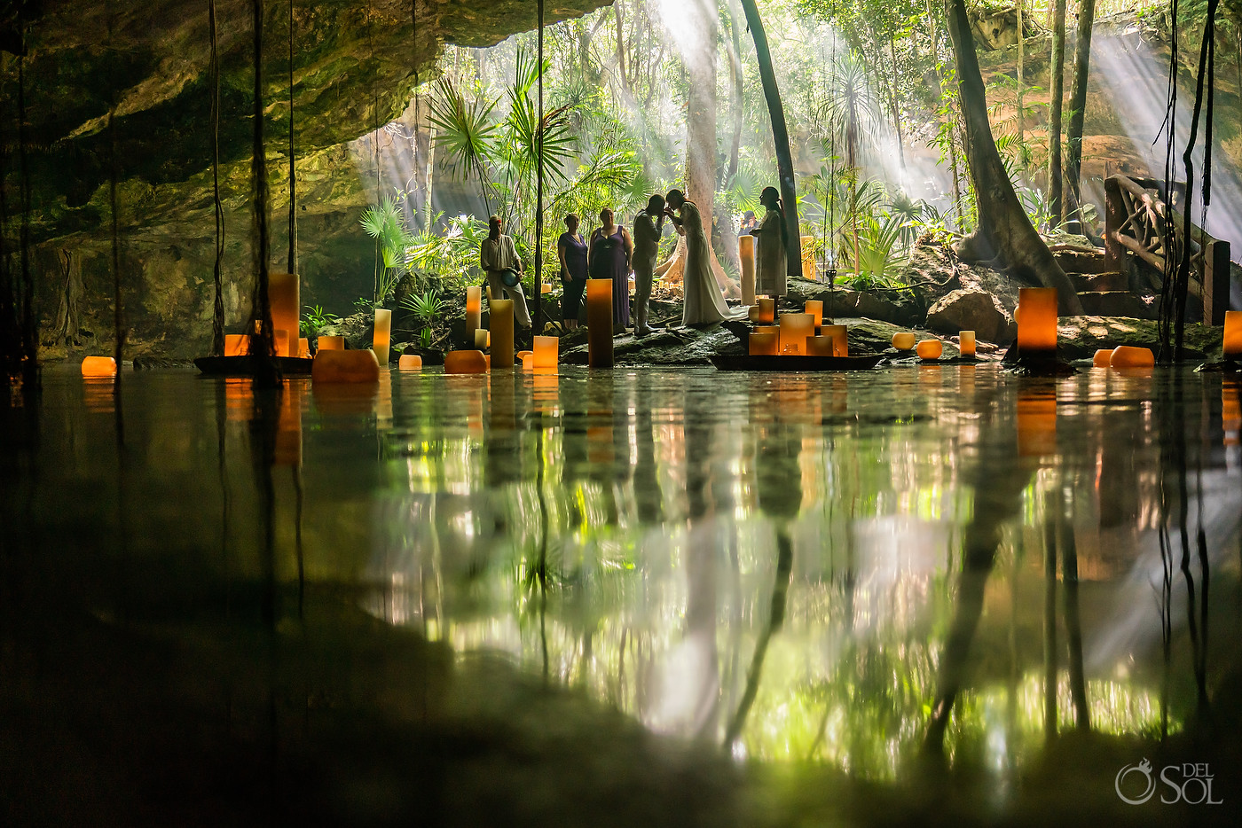 Elope in Mexico and eloping in cenotes