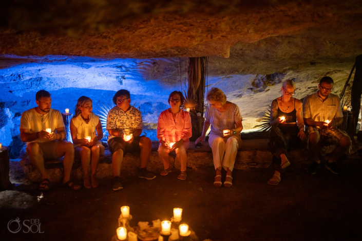 riviera maya Mexican cave Surprise Cenote Proposal Ceremony