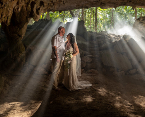 Cenote Micro Wedding Ceremony