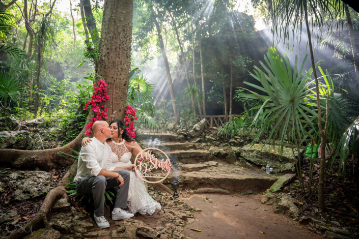 20 year cenote vow renewal in Mexico We do still sign