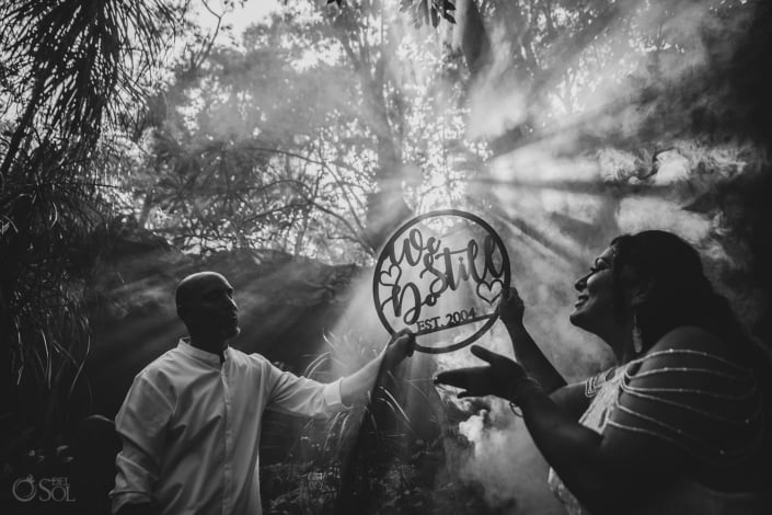 20 year cenote vow renewal in Mexico We do still sign