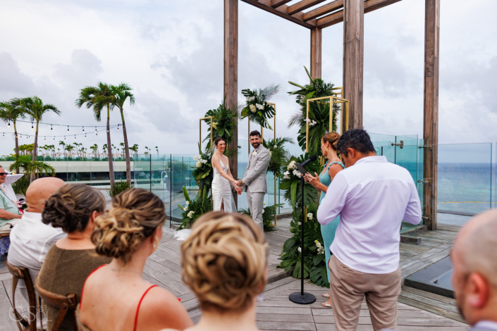 wedding ceremony Secrets Moxche playa del carmen