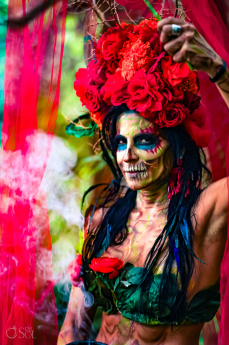 Desfile en el Día de Muertos