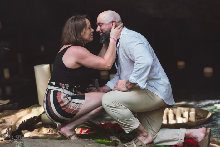 cenote proposal Riviera Cancun Mexico