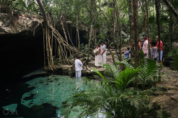 Riviera Maya Cenote Ceremony location