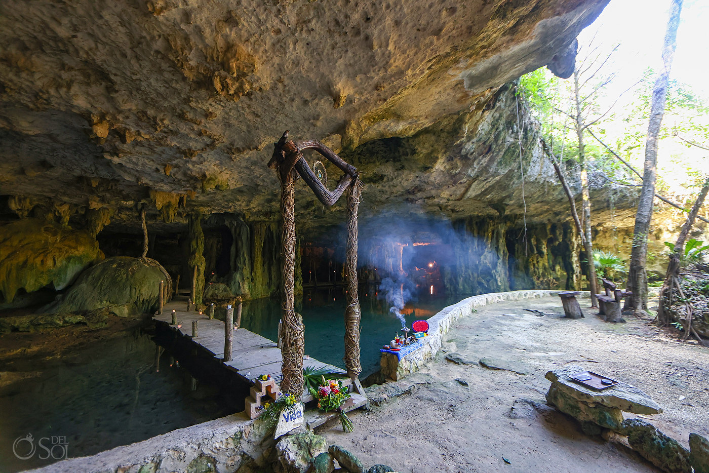 Romantic Tulum Cenote Vow Renewal Ceremony Del Sol Photography romantic-tulum-cenote-vow-renewal-ceremony-del-sol-photography