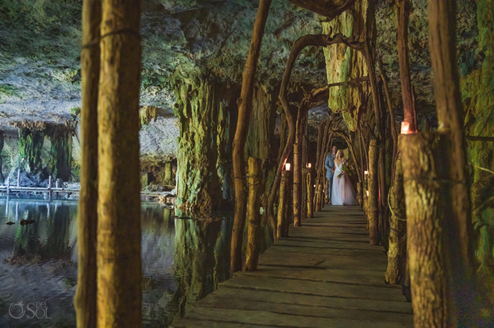 Romantic Cenote Ceremony Location