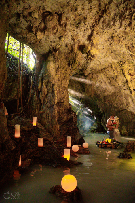 Tulum Cenote Vow renewal