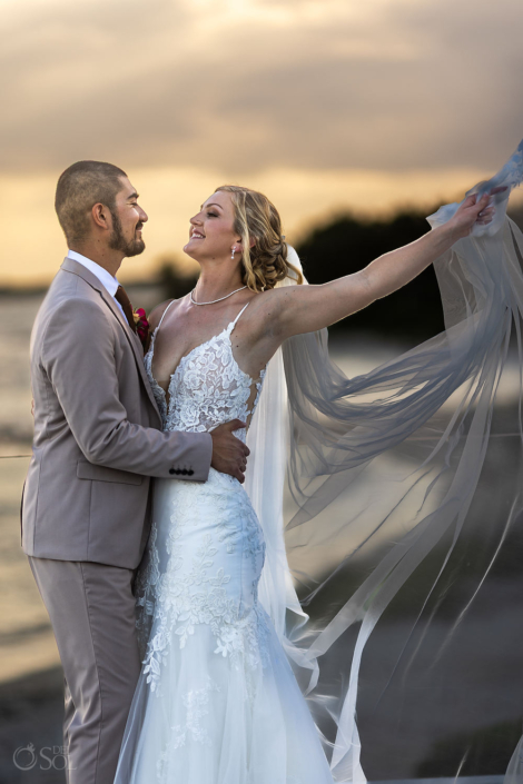 bride and groom dreams tulum wedding