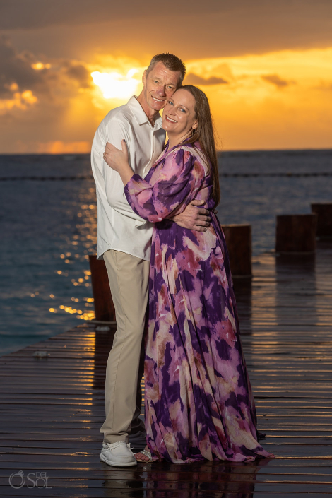 Micro vow renewal ceremony centered on time, presence, and love